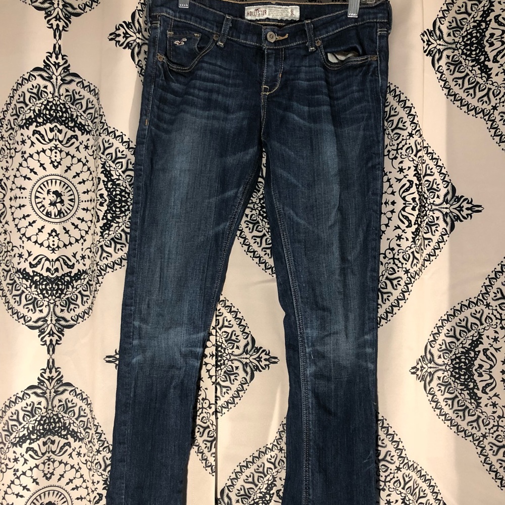 Low rise stretch Hollister jeans size 3L
